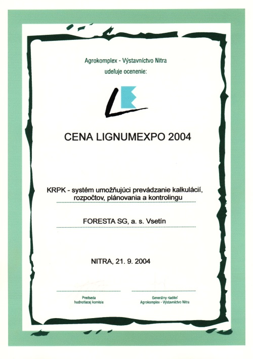 Lignumexpo Les 2004