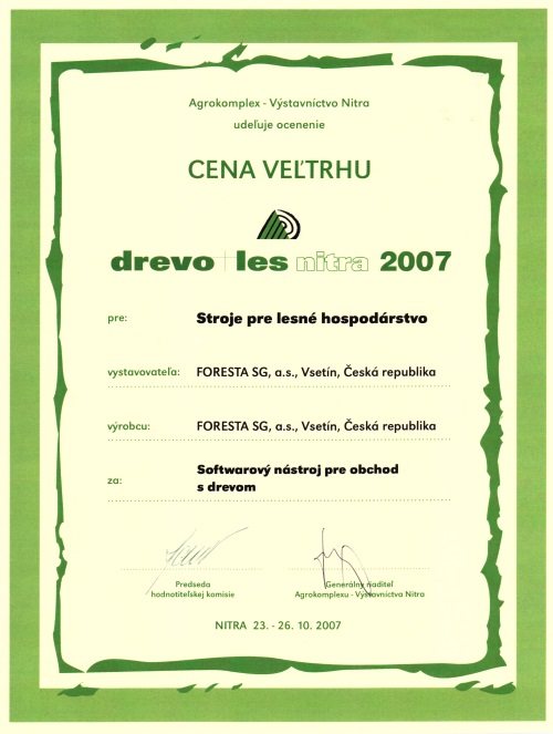Drevo + les 2007